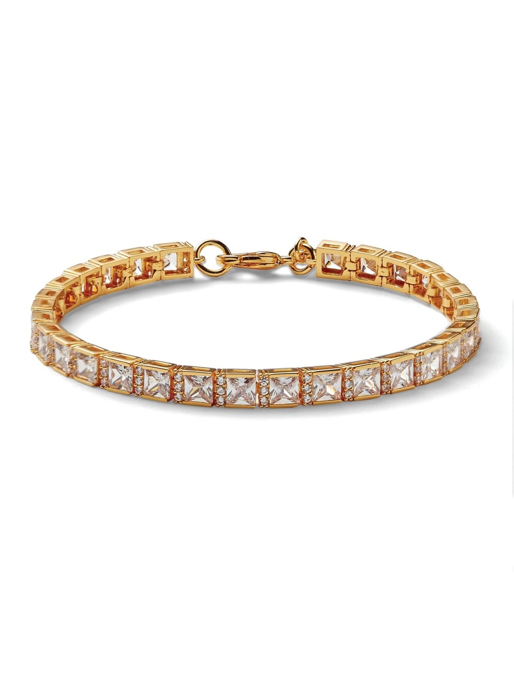 Crystal Haze Gold Diamond Bracelet